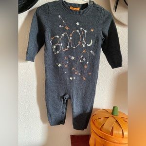 Spooked | Halloween Ghost & Constellations Onesie